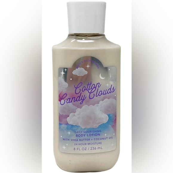 Bath & Body Works Other - Bath & Body Works COTTON CANDY CLOUDS 24 HR Moisture Body Lotion NEW Full Size